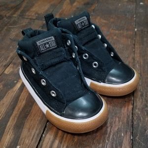 Black Hightop Toddler Converse